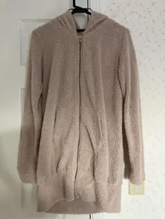 トゥララ　尻尾と耳付き　フード付きベージュボアパーカー