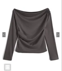 GRL ドレープトップス