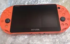 【極美品】PlayStation Vita PCH-2000 オレンジ