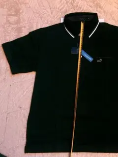 【新品】クロコダイル　ネイビー ポロシャツ　半袖　LL メンズ