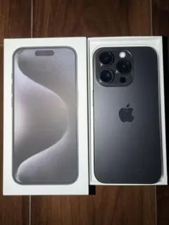 Apple iPhone 15 Pro スペースブラック 本体