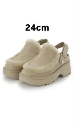 LILY BROWN UGG W Esmee Clog 24cm リリーブラウン