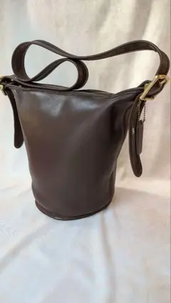 美品 USA製 オールドコーチ 9953 ダークブラウン