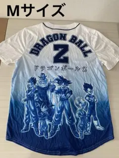訳ありドラゴンボールZ キャラクター　メッシュTシャツ　メンズ ユニフォーム　M