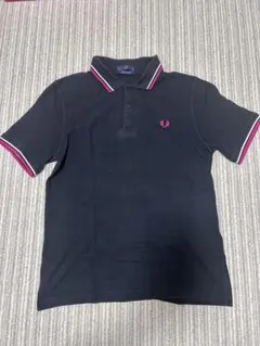 ★FRED PERRY フレッドペリー ポロシャツ ブラック 40 M12★