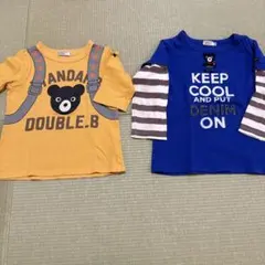 ミキハウス　ダブルビー　ロンT