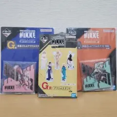 一番くじ　勝利の女神　ニケNIKKE　アクスタ　ジャッカル　プリバティ　ドレイク