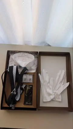 新郎タキシード＆小物セット　2Lサイズ　アクアグラッツェ