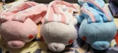チャックスGP　寝　汎用うさぎぬいぐるみ3種