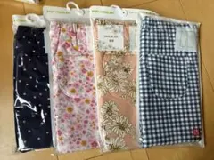 UNIQLO キッズ レギンス 100cm 4枚セット