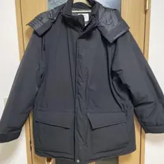 コーエン　フーデットダウンジャケットブラックLサイズ