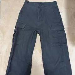 UNITED ARROWS ブラック カーゴパンツのサムネイル