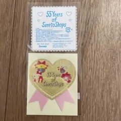 新品未開封★サンリオショップ 55周年記念 非売品ステッカーのサムネイル