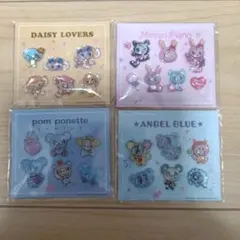 セブンイレブン ナルミヤキャラクターズ ぷっくりシール全4種