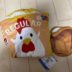 一番くじ LAWSON からあげクン ブランケットインクッション