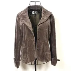 ジッツォインターナショナル ブラウン テーラードジャケット Mサイズ