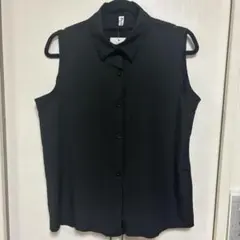 ノースリーブシャツ ブラック Sサイズ