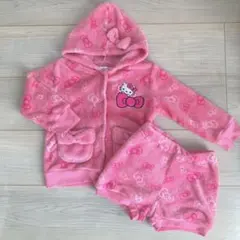 サンリオ　ハローキティ　キティちゃん　 着ぐるみ　パジャマ ピンク　セットアップ