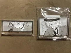 中原中也 文豪ストレイドッグス コマプレートスタンド セットE アクスタ　2点