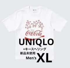 ユニクロ　キース•ヘリング×コカコーラ　白　Tシャツ　メンズXL 新品未使用