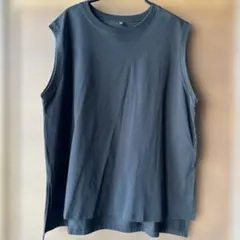 新品未使用　UNIQLO エアリズム ノースリーブ Tシャツ 3XL 黒