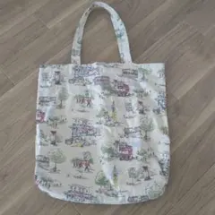 Cath Kidston ロンドン風景プリント トートバッグ