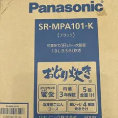 Panasonic 可変圧力IHジャー炊飯器 SR-MPA101-Kのサムネイル