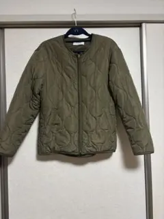 オリーブグリーン キルティングジャケット