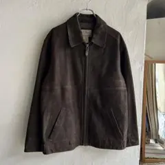 00S L.L.Bean スエード レザージャケット ブラウン エルエルビーン
