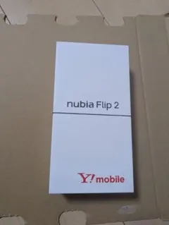 24時間以内発送 nubia Flip 2 ホワイト Y!mobile - メルカリ