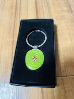 TROIKA トロイカ　キーリング フラワーツイストグリーン　キーホルダー　花のサムネイル