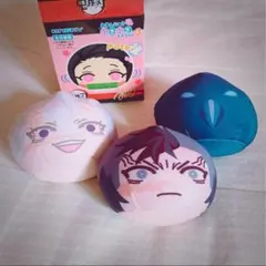 鬼滅の刃 おまんじゅうにぎにぎマスコット 不死川実弥 玄弥 鴉