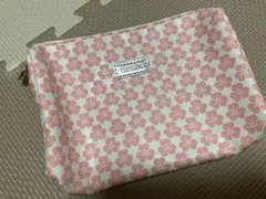 クリニーク　ポーチ　花柄