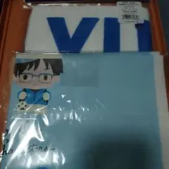 ミズノ×ユーリ!!! on ICE マフラータオルとビニールバッグ