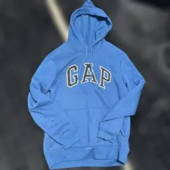 な*ら様 gap パーカー青