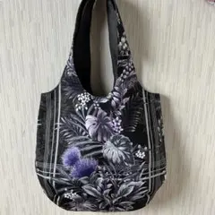 하와이안 패턴 리버서블 숄더백