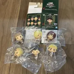 進撃の巨人　ちょこのっこフィギュア　6種類セット