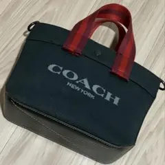 coach トート　(取手リペア済)