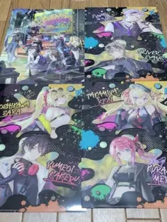 にじさんじ ローソン限定クリアファイル 全4種コンプ【新品】