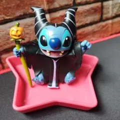 スティッチ　マレフィセント　ハロウィンフィギュア