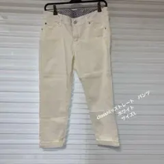 closshi ストレート　パンツ　ホワイト　サイズLのサムネイル