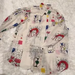 猫柄 シャツ