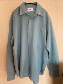 S SY 長袖シャツ ブルー系 Lサイズのサムネイル