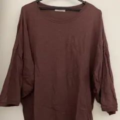 niko and ... ブラウン　長袖トップス　茶色　ロンT