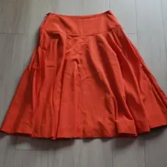 フレアスカート（オレンジ）