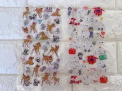 正規品 ディズニー バンビ ベイマックス プチドロップステッカー