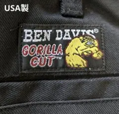 BEN DAVIS ゴリラカット ブラックデニム w34 品番673 - メルカリ