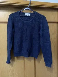 ロペピクニック　ニット　ネイビー