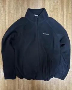Columbia フリースジャケット 2X 黒 汚れあり