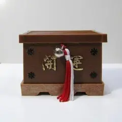 開運 賽銭箱　8×6×5.5cm